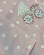 پیراهن دخترانه کالسکه صورتی | کد 967050(ارسال رایگان) - Image 2