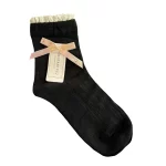جوراب دخترانه لبه گیپور | کد 430910(ارسال رایگان) - Image 3
