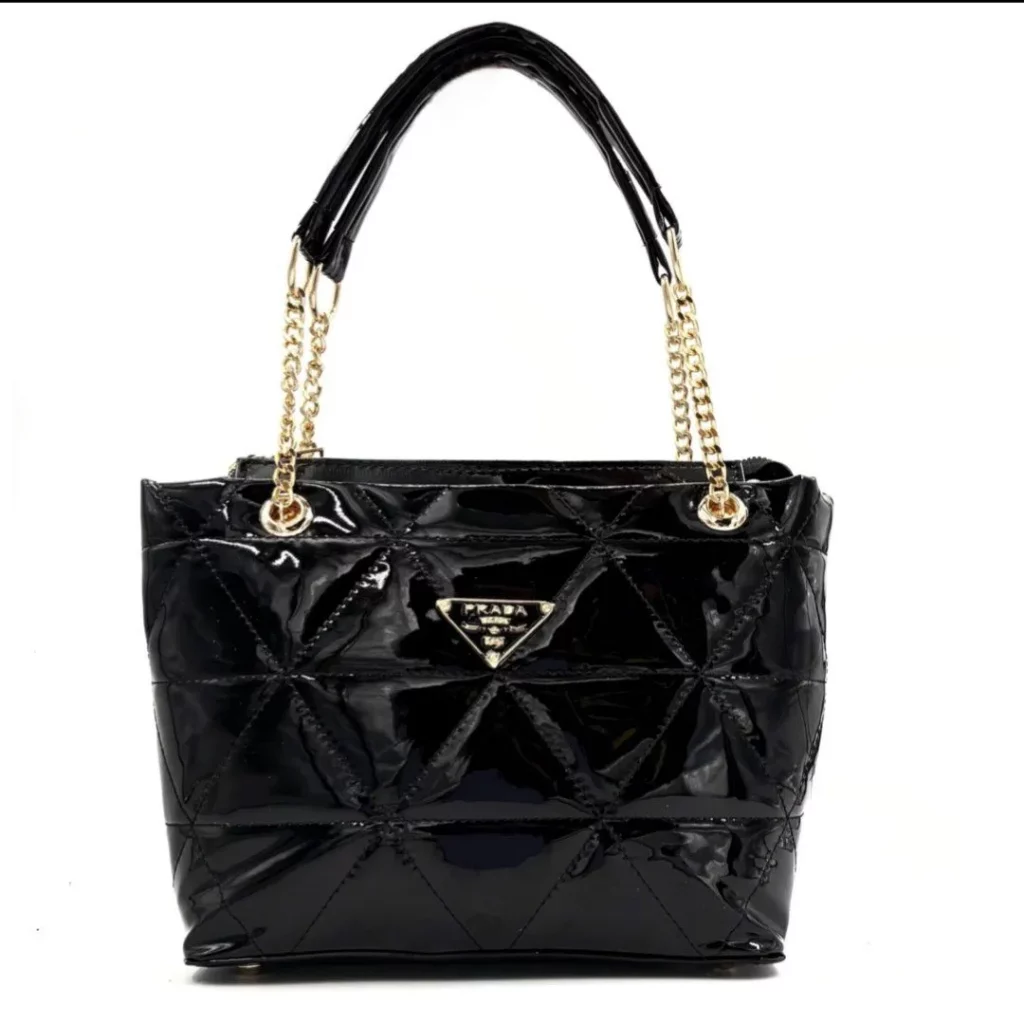 کیف زنانه ورنی prada