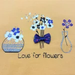 ست تیشرت و شلوار دخترانه flowers| کد 132010 /131900(ارسال رایگان) - تصویر 3