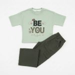 ست دوتیکه تیشرت شلوار BE YOU