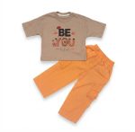 ست دوتیکه تیشرت شلوار BE YOU|کد ۱۰۳۳۰۱(ارسال رایگان) - Image 2