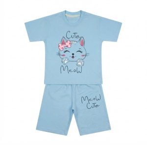 ست دوتیکه تیشرت و شلوارک Cute