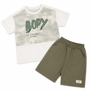 ست دوتیکه تیشرت شلوارک BOPY